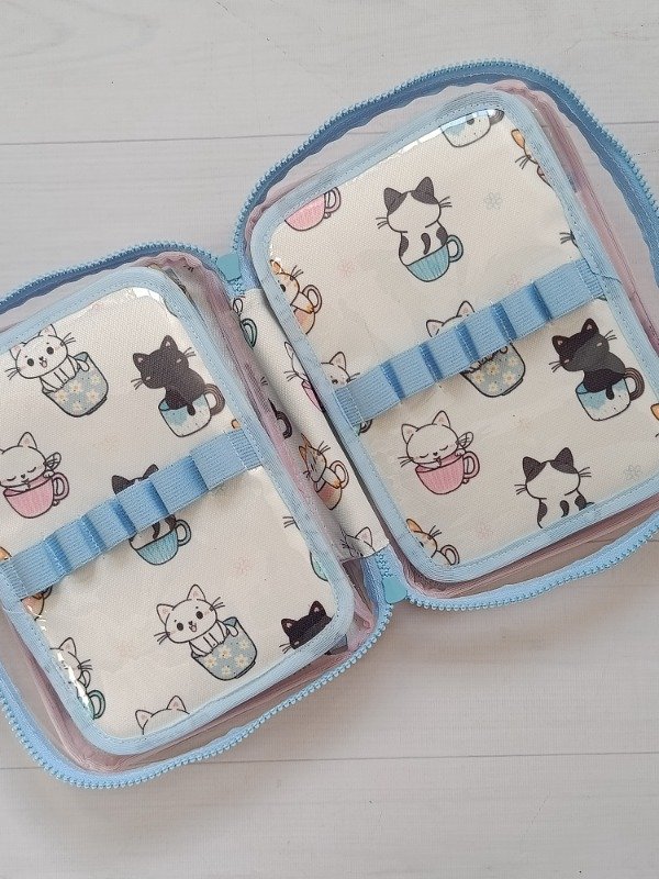 Producto - Cartuchera Luna gatitos en taza - 0