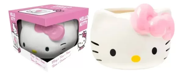 Producto - TAZA DE HELLO KITTY 3D CERAMICA CON CAJA - 1