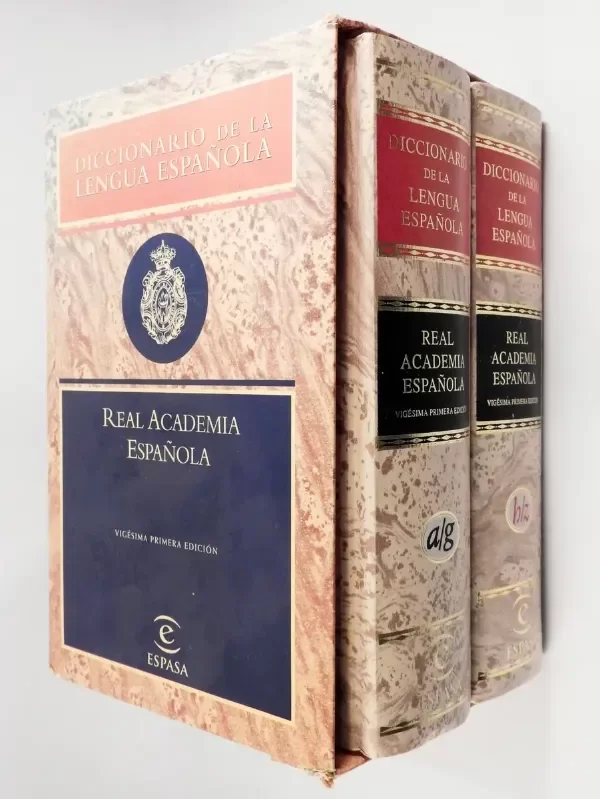 Producto - Diccionario De La Real Academia Española 2v 21 Ed Tapa Dura