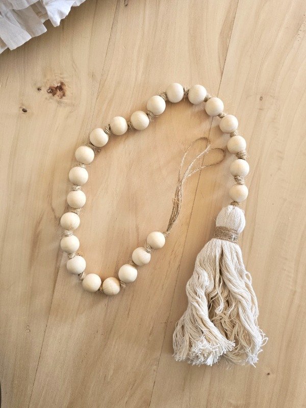 Producto - Rosario cuentas de madera