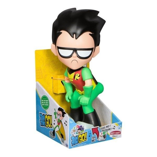 Producto - PRE-VENTA Teen Titans Go Booty Scooty Robin Dancing with Sound Figure