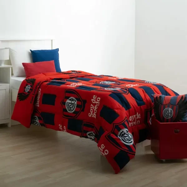 Producto - ACOLCHADO REVERSIBLE 1 PLAZA Y MEDIA - SOY DE BOEDO