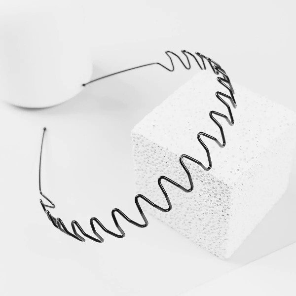 Producto - vincha metal zigzag