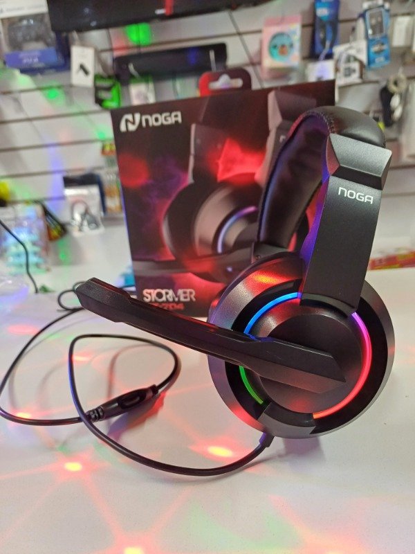 Producto - Auriculares Gamer con microfono RGB Noga St-704