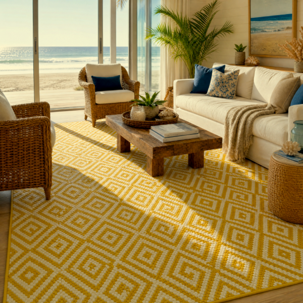 Producto - Alfombra ZARIA - Amarillo - 2
