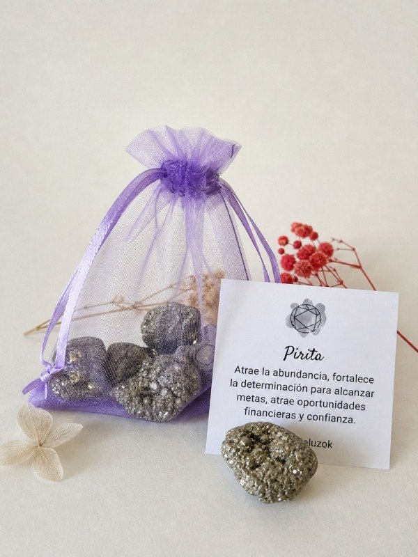 Producto - Piedra Pirita En Bruto X 100 Gr - Abundancia y Prosperidad - 2