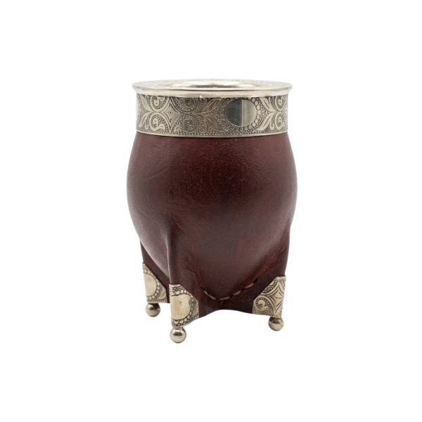 Producto - Mate imperial botitas de alpaca/Marrón