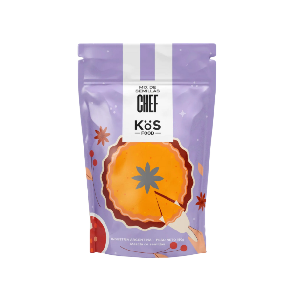 Producto - MIX DE SEMILLAS CHEF 150 GRS. - KOS