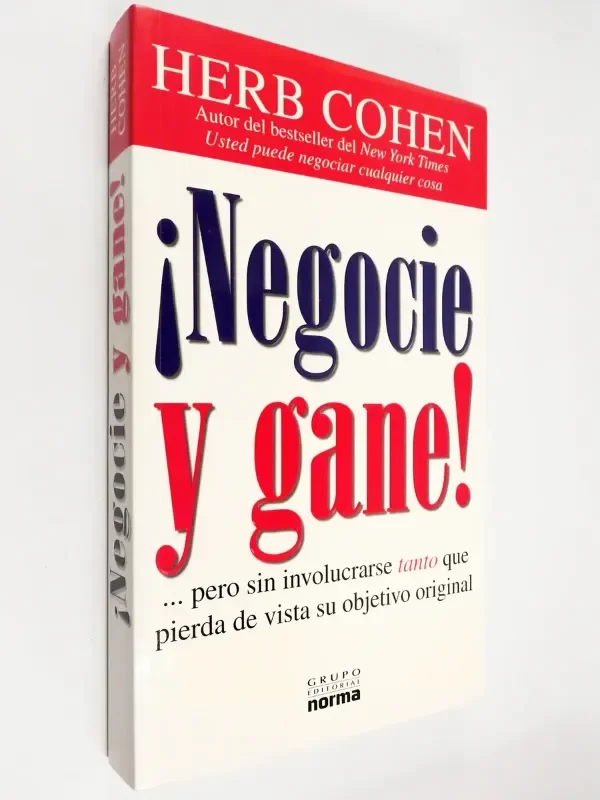Producto - Herb Cohen - Negocie Y Gane - Norma Negociación
