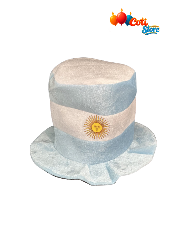 Producto - Sombrero Galera De Tela Argentina