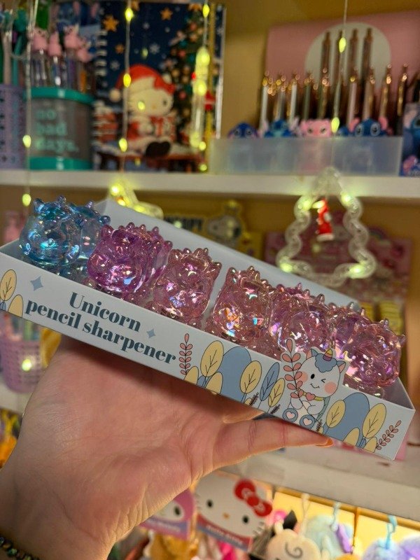 Producto - Sacapuntas Acrilico Unicornio