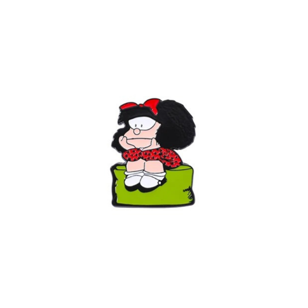 Producto - Pin Mafalda pensando