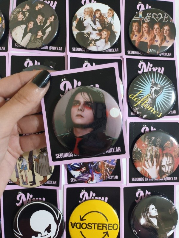 Producto - Plancha de stickers Gerard Way Revenge Era My Chemical Romance