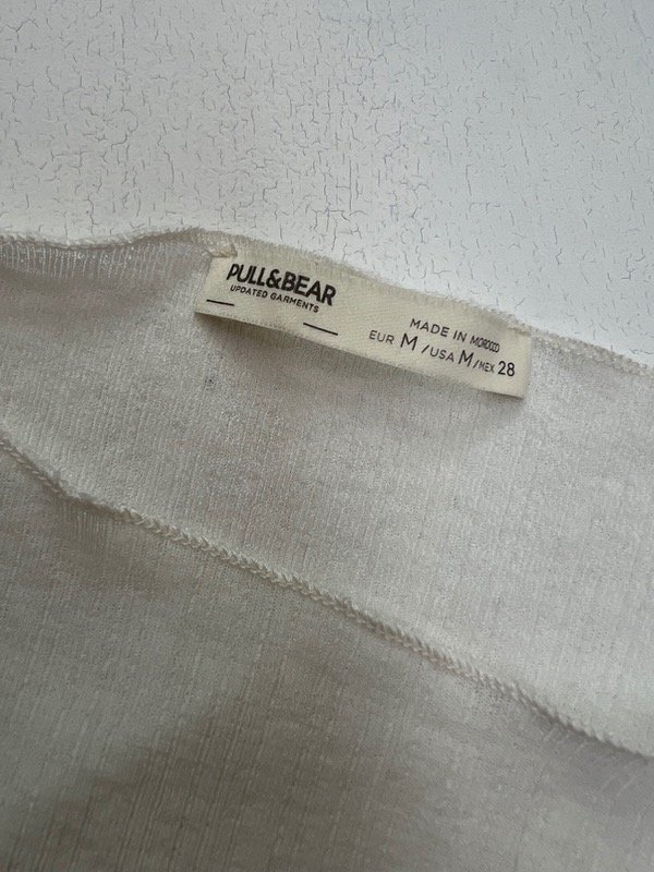 Producto - Top Blanco PullBear - 5