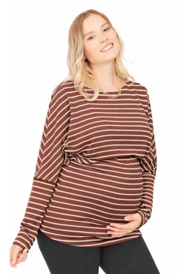 Producto - REMERA RAYAS LACTANCIA 2602