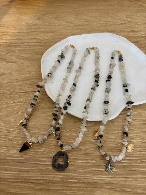 Producto - Collar black hair
