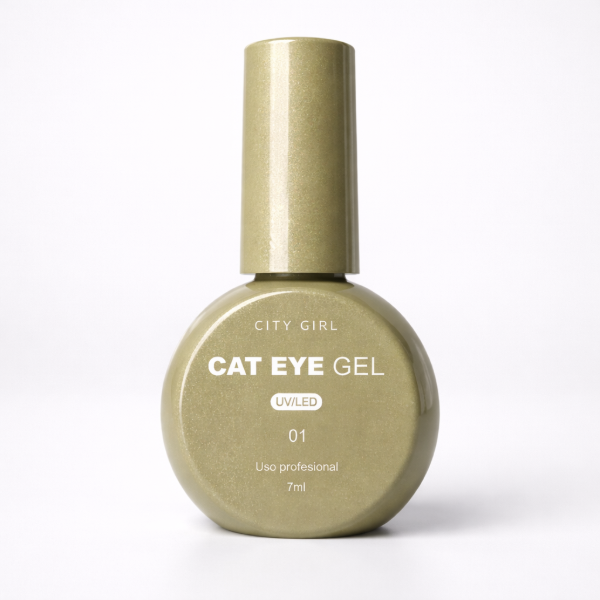 Producto - Esmalte Semi City Girl 7ml - #01 (ojo de gato)
