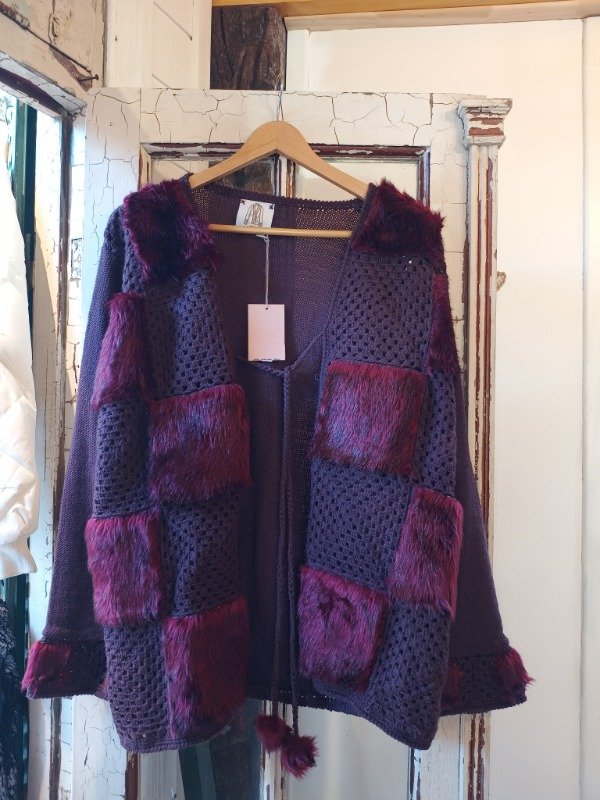 Producto - Cárdigan con piel