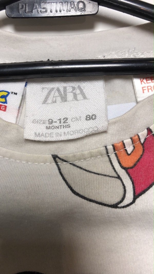 Producto - Remera Manga Corta Sonic Zara 9 Meses - 3