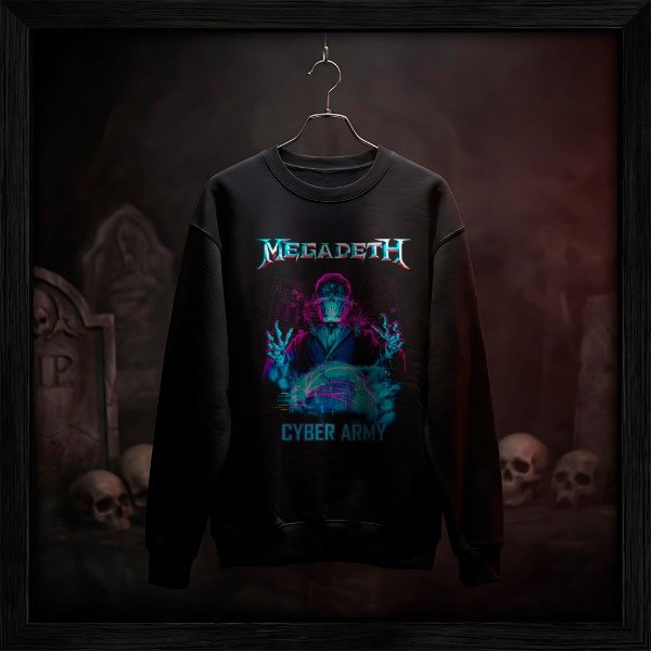 Buzo Megadeth Cyber Army