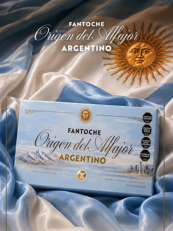 Producto - Fantoche Alfajor Origen Argentino Caja x 6 unidades - 0