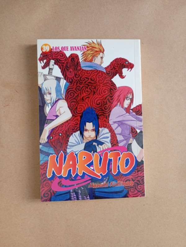 Producto - Naruto #39 Los que avanzan - Masashi Kishimoto - Larp 2016