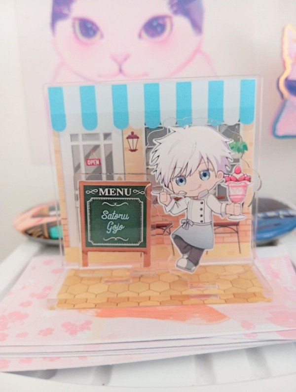 Producto - Standee Menu Satoru Gojo - Stock inmediato