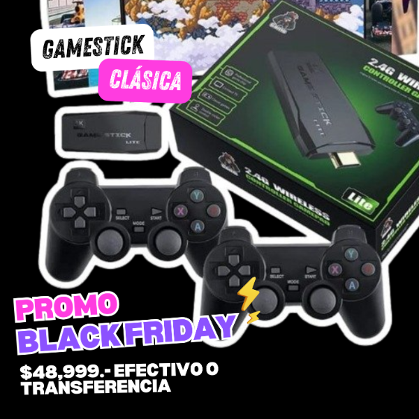 Producto - GAMESTICK CLÁSICA PROMO BLACK FRIDAY