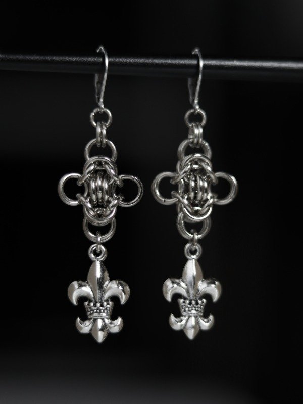 Producto - Aros Fleur de Lis - 1