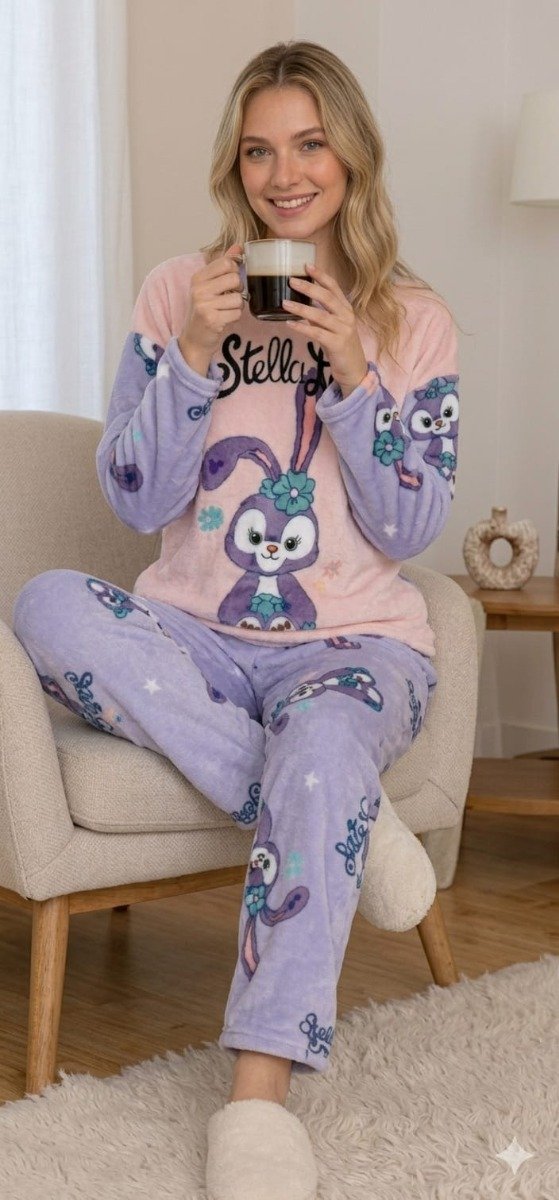 Producto - PIJAMA CONEJA LILA plush