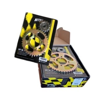Producto - MOT- KIT CORONA Y PIÑON NITRO WAVE PRO