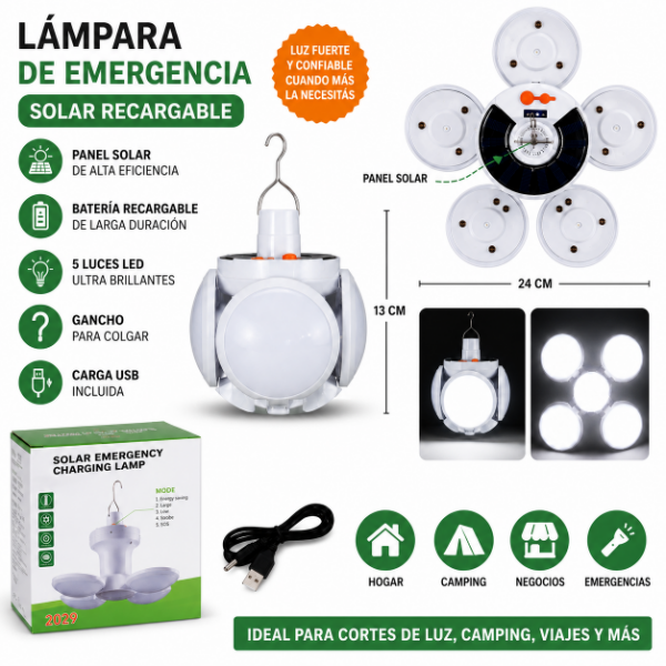 Producto - Lámpara solar