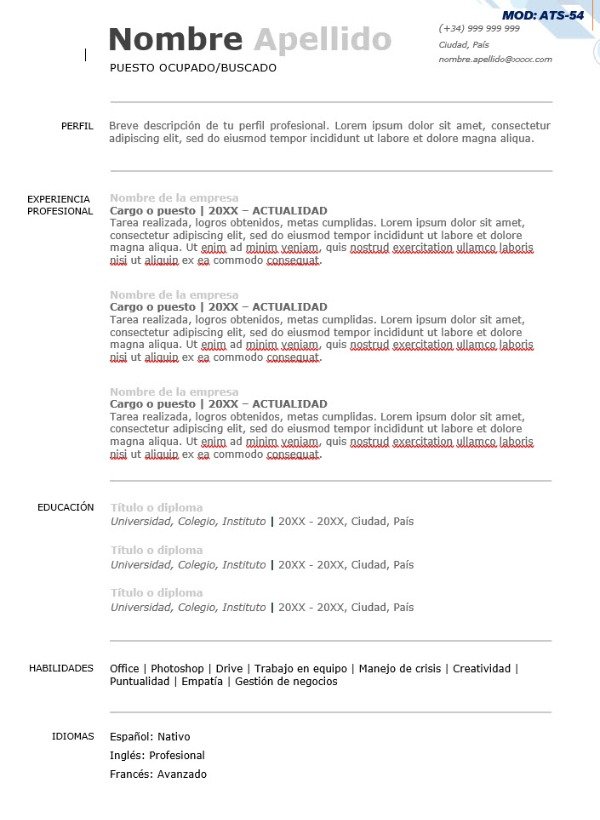 Producto - ATS Model 54