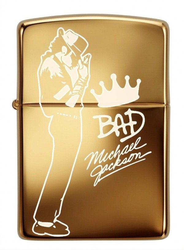 Producto - ENCENDEDOR RECARGABLE A BENCINA MICHAEL JACKSON BAD