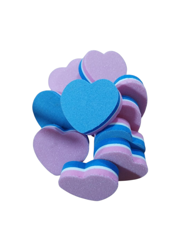 Producto - Lima sponge corazón x 10 unidades