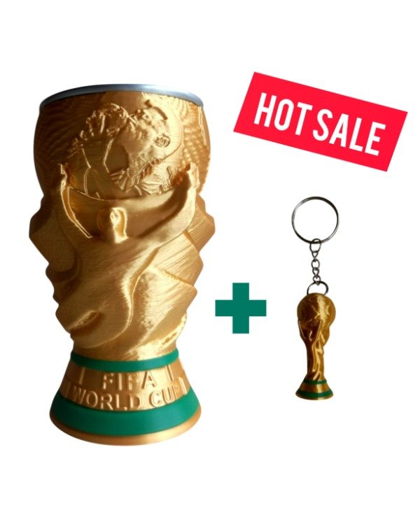 Producto - Chop Messi y llavero Copa del Mundo