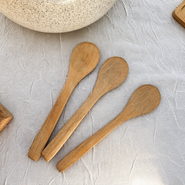 Producto - Cucharita/Untador de Madera x unidad