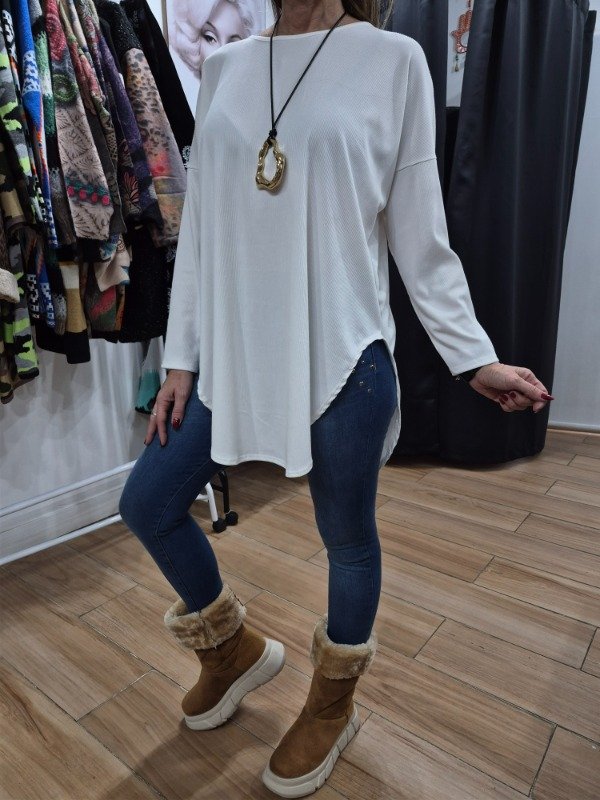 Producto - Remeron ambar blanca