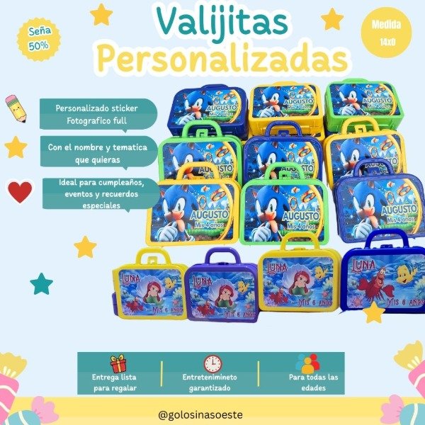 Producto - valijas golosineras Souvenir - 0