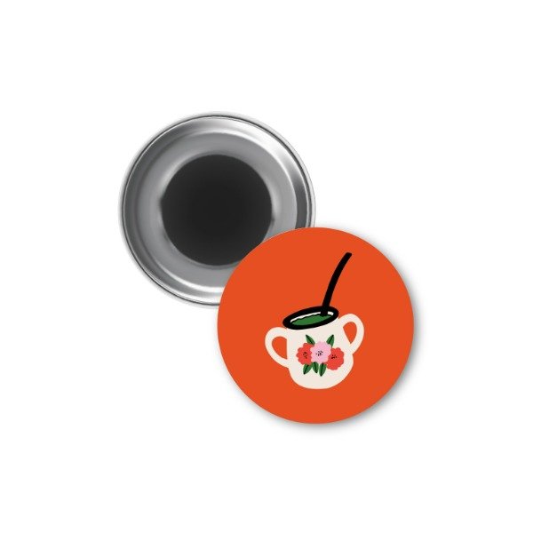 Producto - IMAN Botón MATE EUGEN DIBUJA