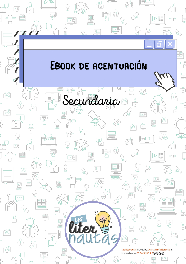 Producto - Ebook de acentuación - 0