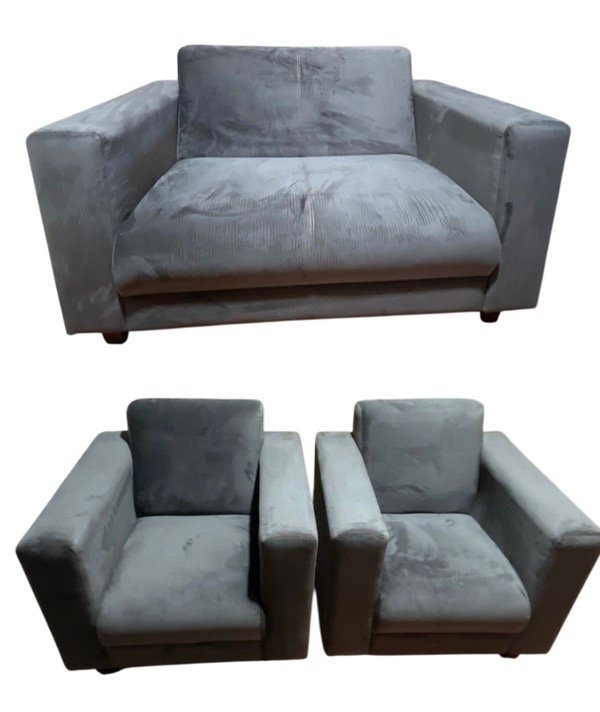 Producto - Sillón qatar 2.1.1 gris