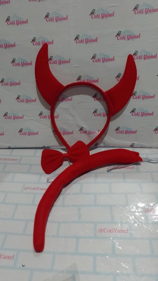 Producto - Set diablita tela
