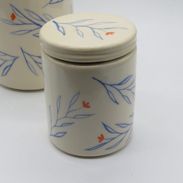 Producto - Frasco chico hoja azul