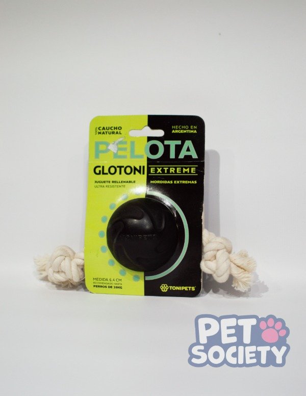 Producto - TONIPETS PELOTA CON SOGA XTREME