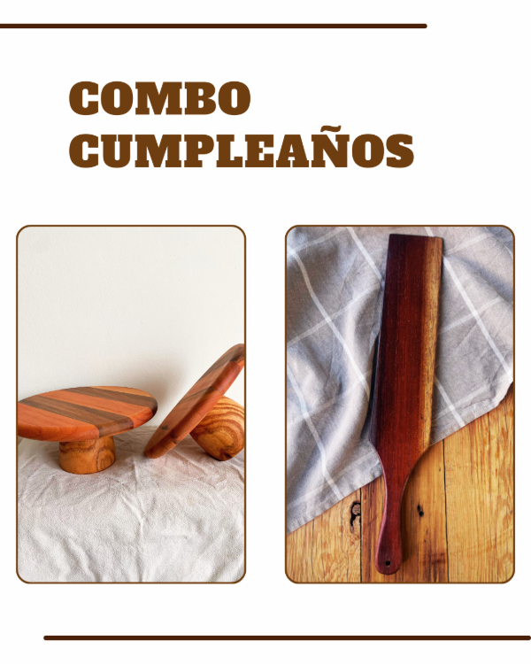Producto - Combo Cumpleaños (pie de torta + espatula)