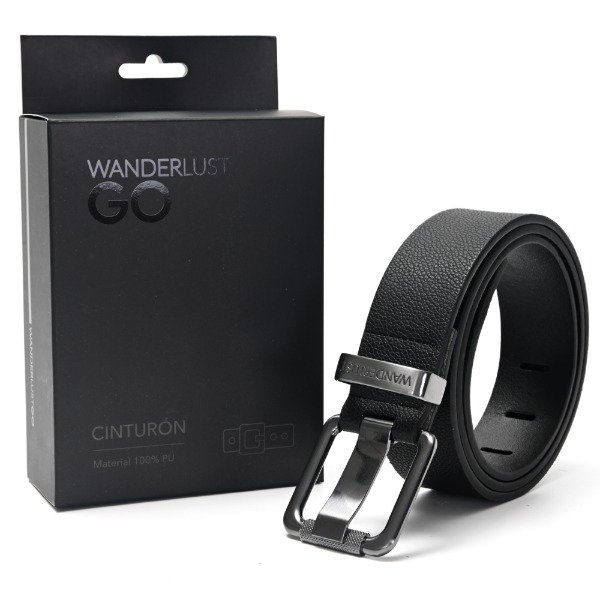 Producto - CINTO HOMBRE GO NEGRO 4CM 41626