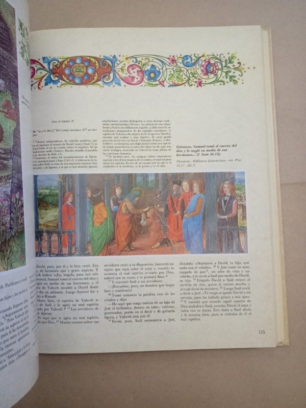 Producto - La biblia - Anónimo - Salvat 1980 - Tapa dura - 8 tomos ilustrados - 4