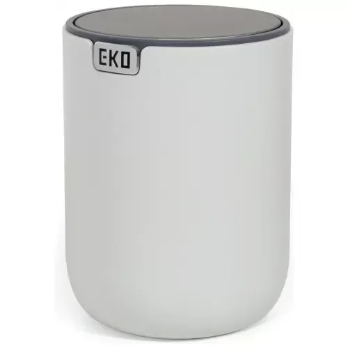 Producto - Cesto Residuos De Mesa Eko Fandy 1,5 L Acero Inoxidable blanco