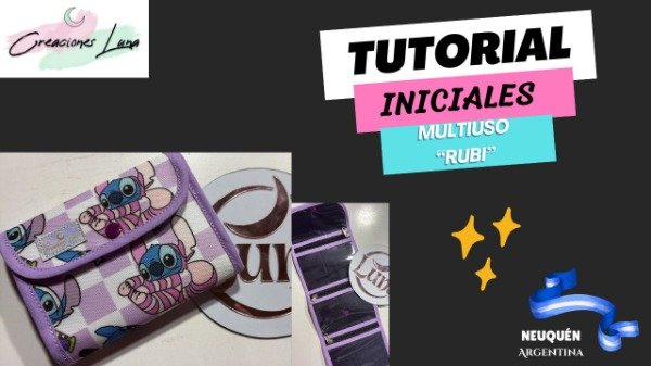 Producto - TUTORIAL INICIALES - Multiuso "Rubi"